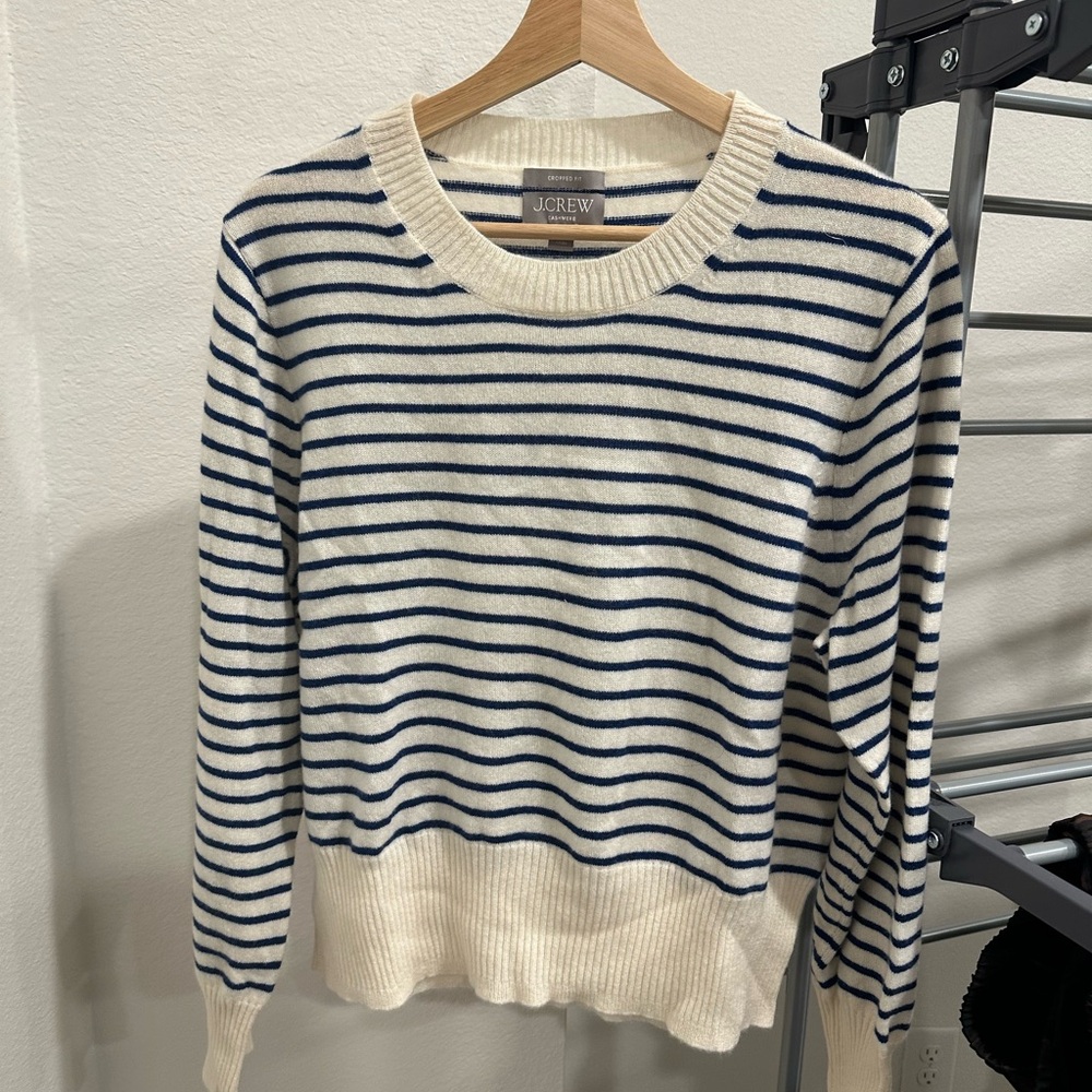 J.Crew Cropped Cashmere Sweater